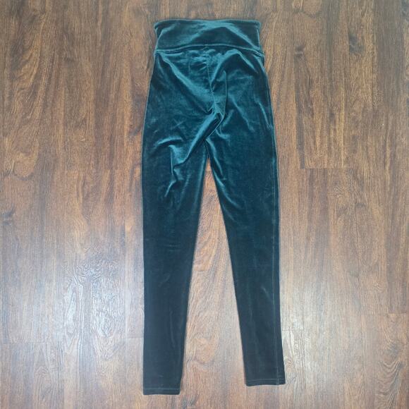SPANX Velvet Tummy Control High Rise Leggings - Forest Green - Small - NWOT - Picture 10 of 12